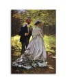 Canvas Prints Bazille and Camille C. Monet - Reproductions of artists | FEEBY