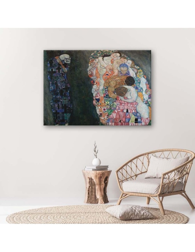 Reproductions of Canvas paintings - Life and death G. Klimt | FEEBY