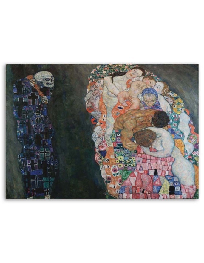 Reproductions of Canvas paintings - Life and death G. Klimt | FEEBY