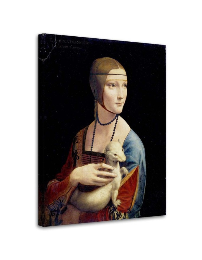 Canvas print Lady with...