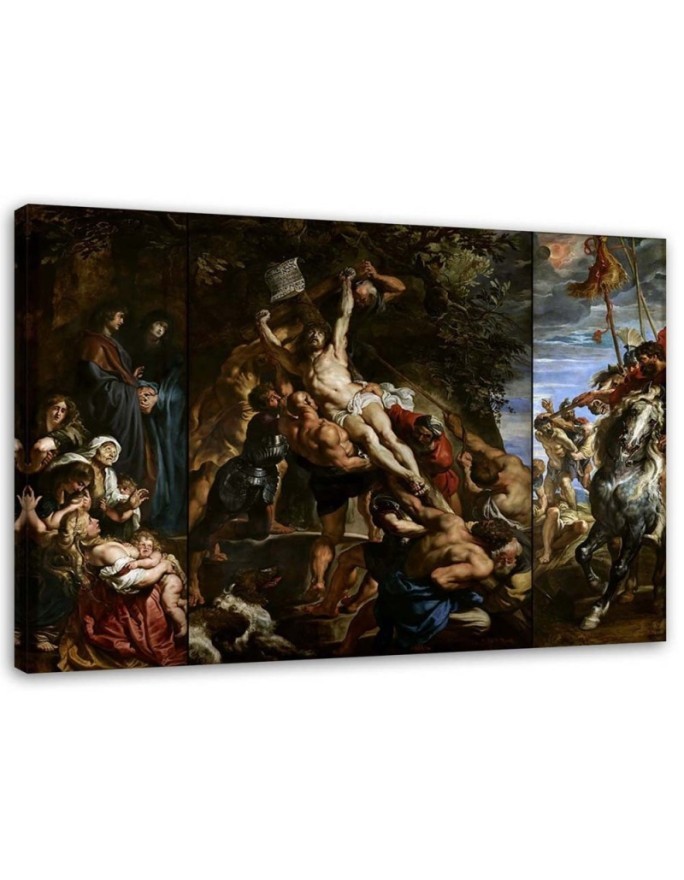 Reproductions of paintings - The Raising of the Cross by P. P. Rubens | FEEBY