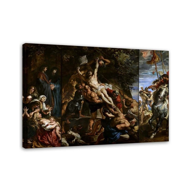 Reproductions of paintings - The Raising of the Cross by P. P. Rubens | FEEBY
