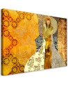 Woman an ornamental background Gustav Klimt - Reproductions of paintings | FEEBY