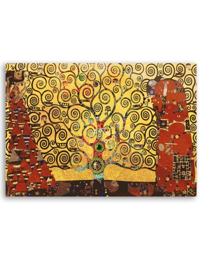 Gustav Klimt Tree of Life - Artists' reproduction | FEEBY