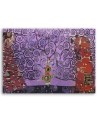 Gustav Klimt Violet tree of life abstract - Reproductions of paintings | FEEBY