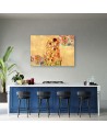 Gustav Klimt Fulfillment Woman Abstraction - Reproductions Canvas prints | FEEBY