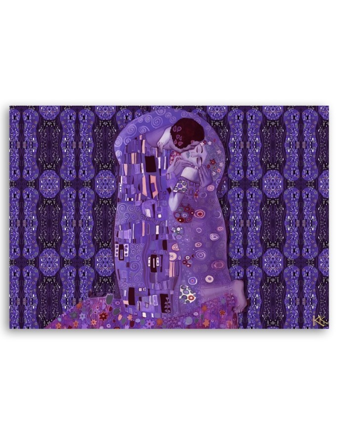 Gustav Klimt Fulfillment Woman Abstraction - Reproductions Canvas prints | FEEBY