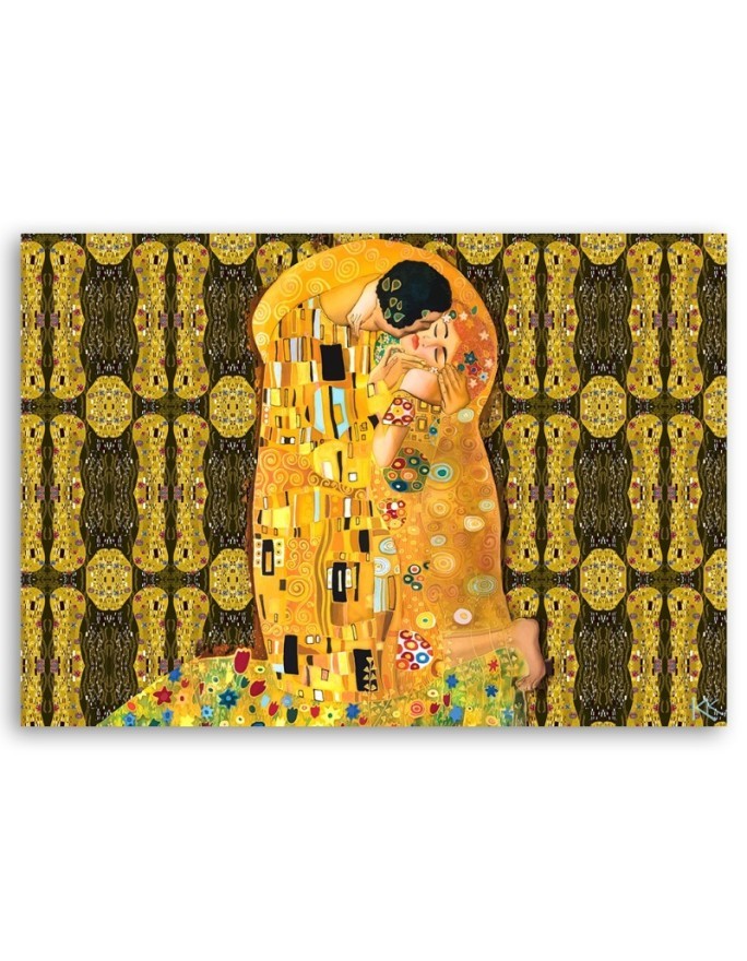 Gustav Klimt Fulfillment Woman Abstraction - Artists' reproduction | FEEBY