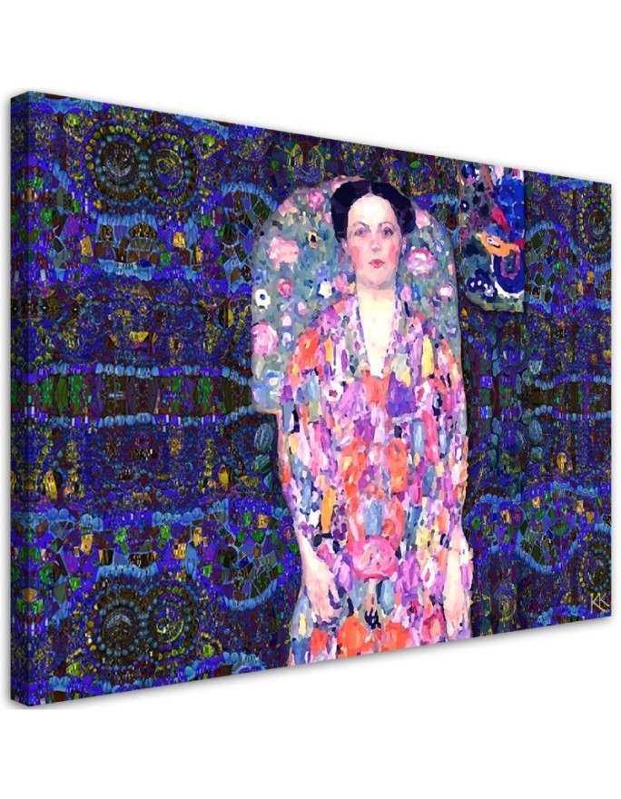 Reproductions of paintings Canvas prints - Gustav Klimt Portrait Eugenia Primaves | FEEBY