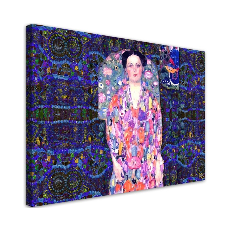 Reproductions of paintings Canvas prints - Gustav Klimt Portrait Eugenia Primaves | FEEBY