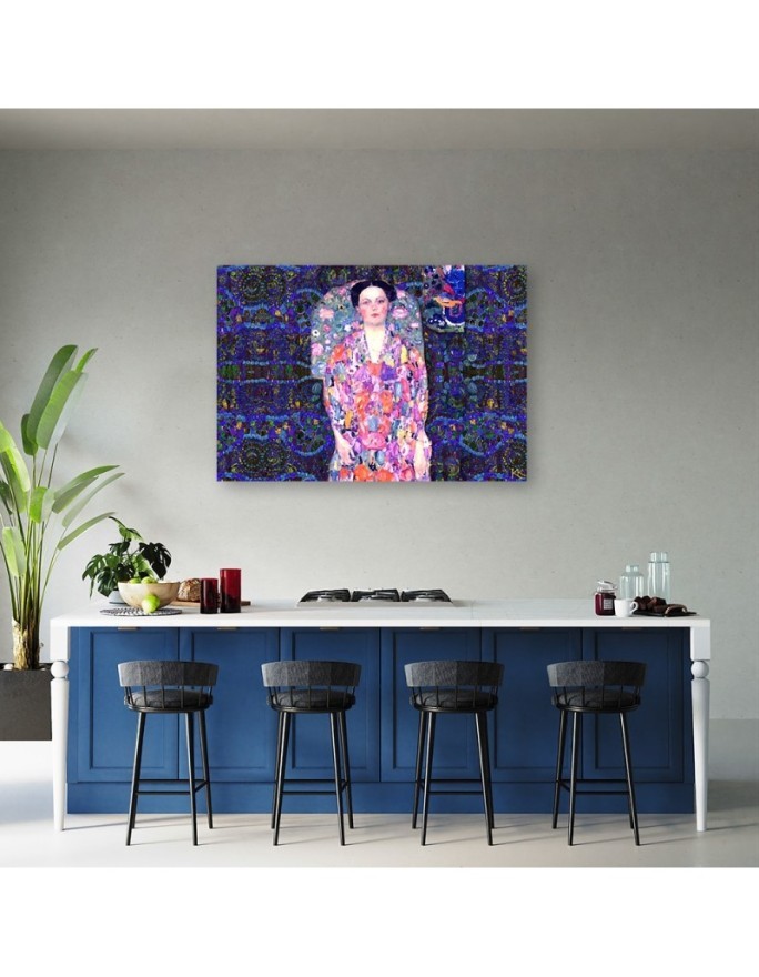 Reproductions of paintings Canvas prints - Gustav Klimt Portrait Eugenia Primaves | FEEBY