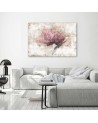Canvas prints for living room - Abstract flowers shabby chic | FEEBY