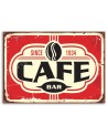 Canvas prints for cafes - Retro coffee bar | FEEBY