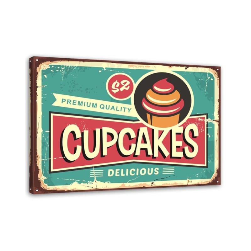 Canvas prints for the kitchen - Muffin signboard | FEEBY