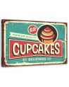 Canvas prints for the kitchen - Muffin signboard | FEEBY