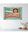 Canvas prints for the kitchen - Muffin signboard | FEEBY