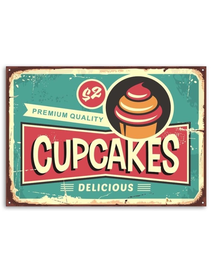 Canvas prints for the kitchen - Muffin signboard | FEEBY