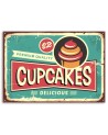 Canvas prints for the kitchen - Muffin signboard | FEEBY