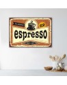 Canvas prints for cafes - Retro Espresso sign | FEEBY