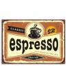 Canvas prints for cafes - Retro Espresso sign | FEEBY