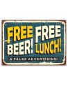 Canvas prints for the bar - Free beer | FEEBY