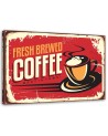 Canvas prints for a coffee shop - Freshly roasted retro coffee | FEEBY