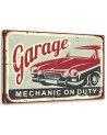 Vintage style Canvas prints - Mechanic's signboard | FEEBY