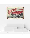 Vintage style Canvas prints - Mechanic's signboard | FEEBY