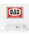 Canvas prints for the living room - Retro gas signboard | FEEBY