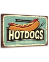 Canvas prints for the restaurant - Retro Hot Dog | FEEBY