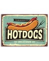 Canvas prints for the restaurant - Retro Hot Dog | FEEBY