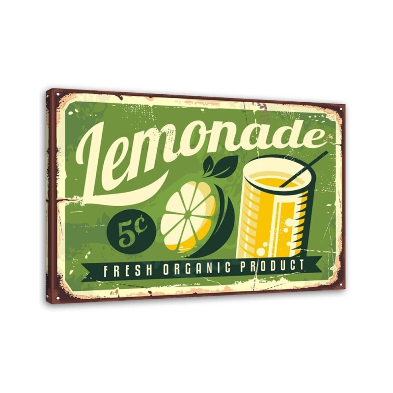 Canvas prints for the kitchen - Retro lemonade | FEEBY