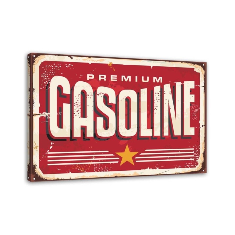 Canvas prints for the living room - Retro petrol | FEEBY