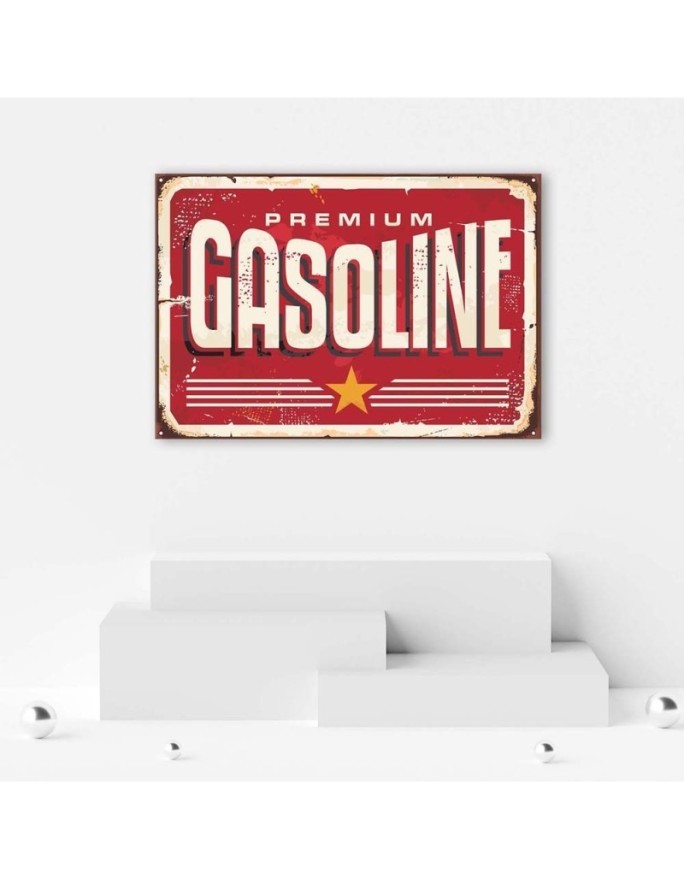 Canvas prints for the living room - Retro petrol | FEEBY