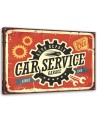 Vintage style Canvas prints - Retro car mechanic | FEEBY