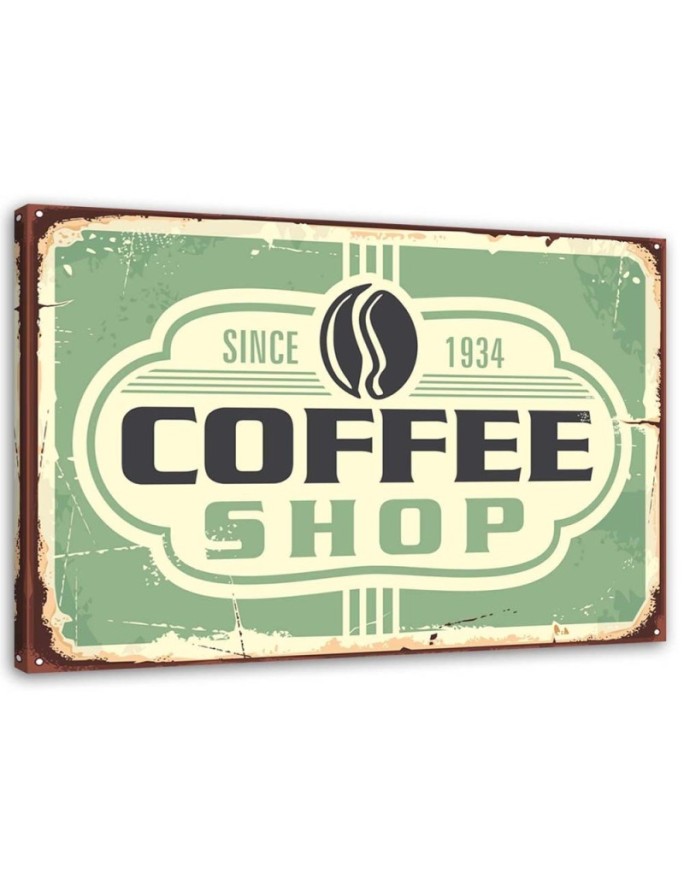 Canvas print Retro coffee...