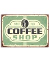 Coffee shop retro - Decorative Canvas painting | FEEBY