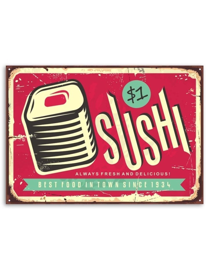 Retro sushi - Pictures for the kitchen | FEEBY