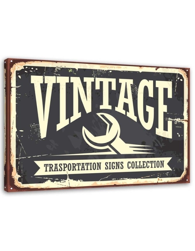 Vintage signboard - Canvas prints for kitchen | FEEBY