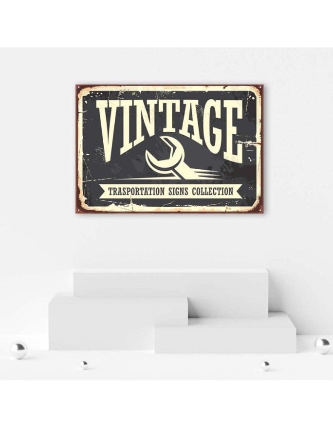 Vintage signboard - Canvas prints for kitchen | FEEBY