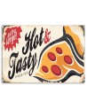 Retro pizza - Canvas prints for the kitchen | FEEBY