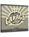 Garage repair - Retro style painting | FEEBY