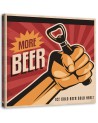 More beer - Canvas prints for bar, garage | FEEBY