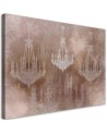 Vintage chandelier - Modern Canvas painting for living room | FEEBY