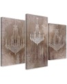 Chandeliers - Painting for bedroom | FEEBY