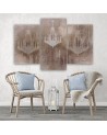 Chandeliers - Painting for bedroom | FEEBY