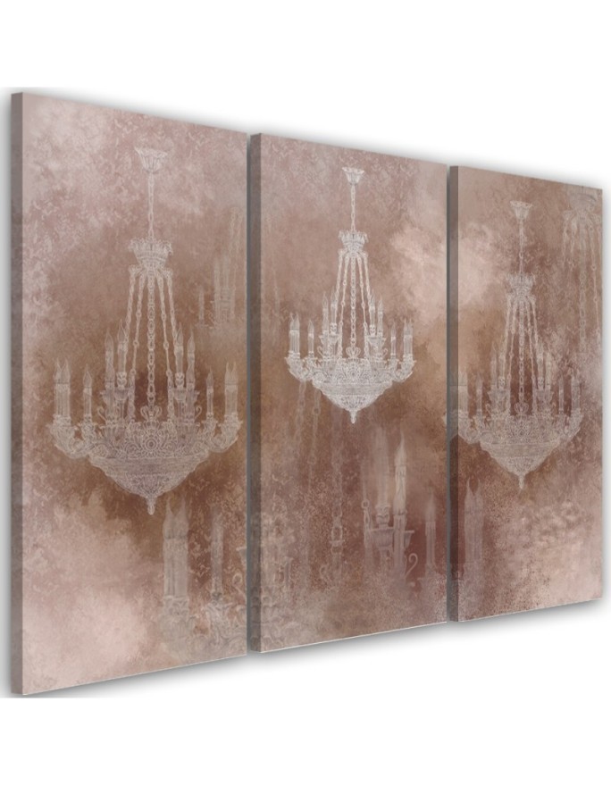 Chandeliers - Bedroom painting | FEEBY