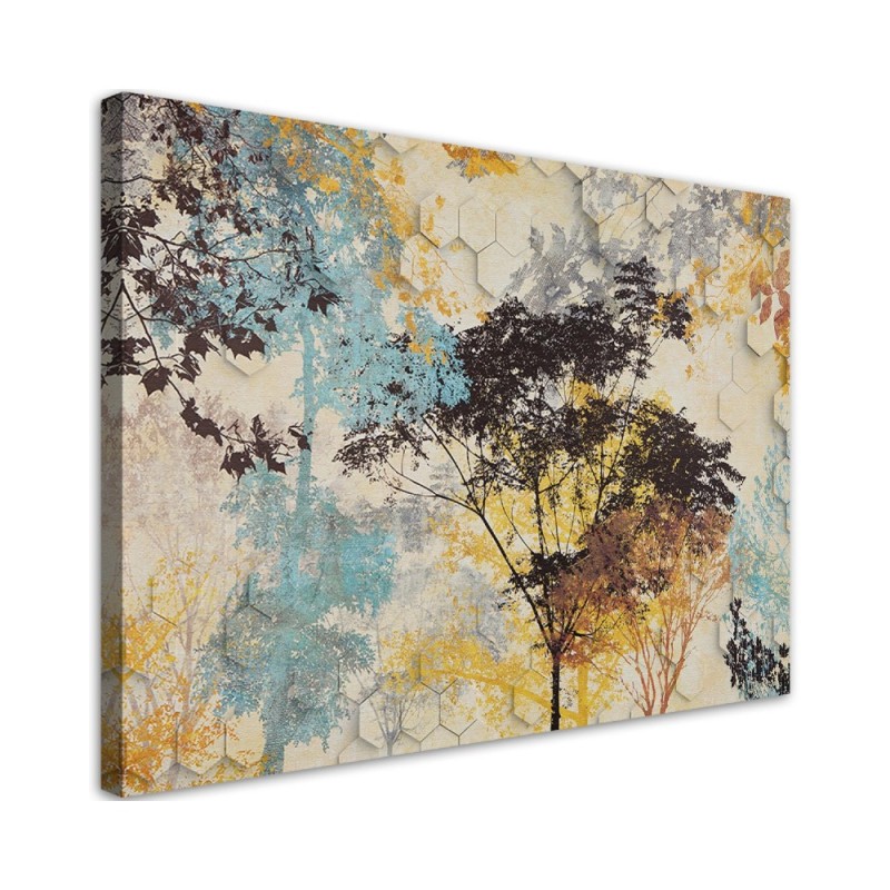 Canvas prints for living room - Autumn trees | FEEBY
