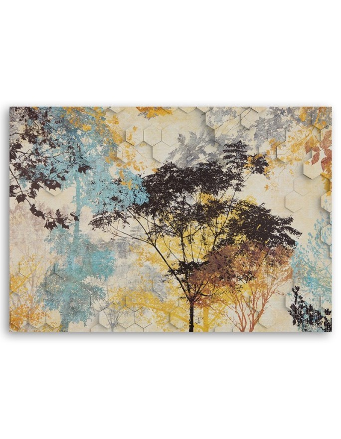 Canvas prints for living room - Autumn trees | FEEBY