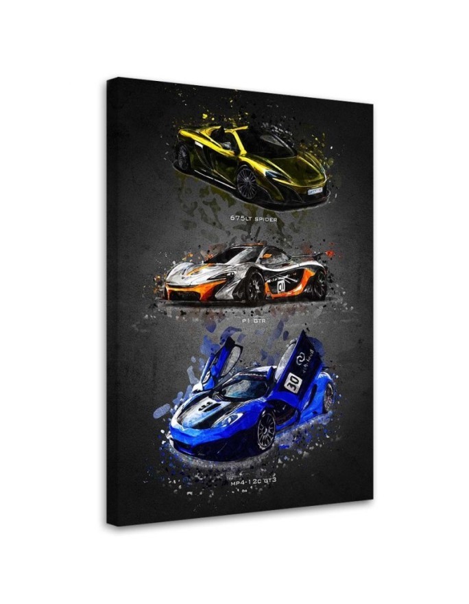Automotive Canvas prints - Mclaren | FEEBY